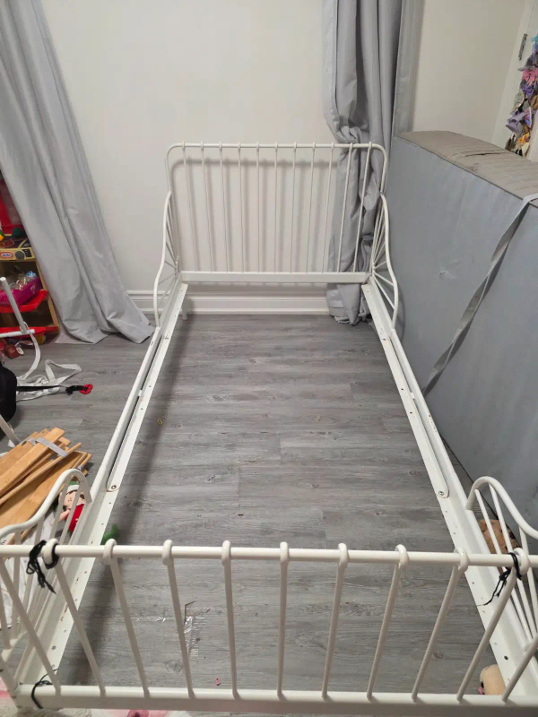 IKEA Luroy White Single Bed Frame - photo 2