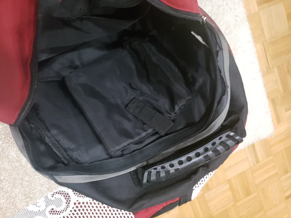 Jump Backpack - Red & Grey with bonus gift image indicator(7)