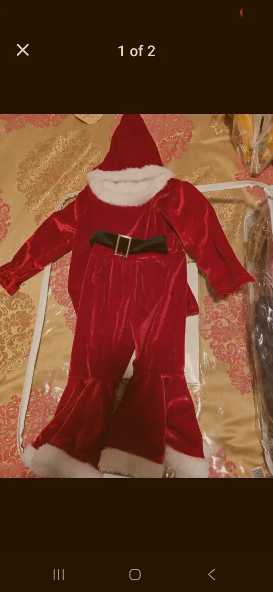 Santa Outfit, Size Unknown thumbnail