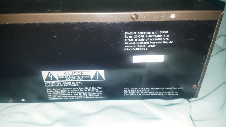 Technics SL-PD6 5-Disc CD Changer Audio Player image indicator(5)