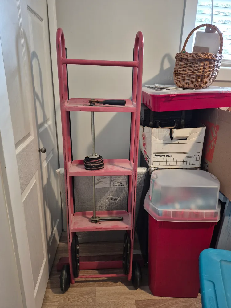 Pink Hand Truck Dolly thumbnail