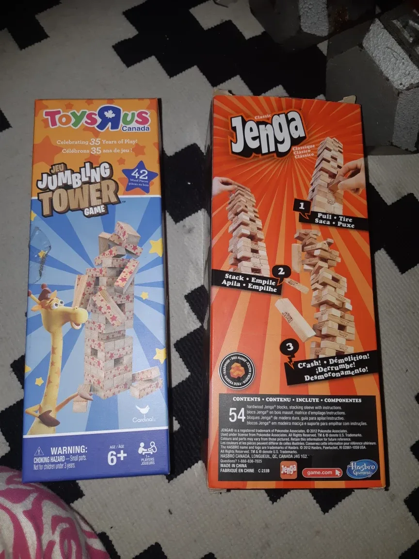 Jumbling Tower Game & Classic Jenga thumbnail