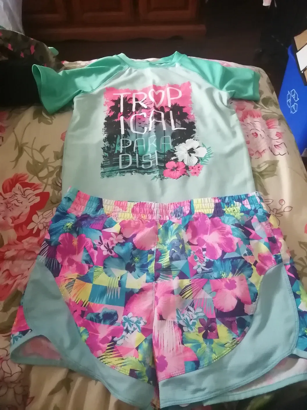 Girls' Tropical Paradise Swim Set thumbnail