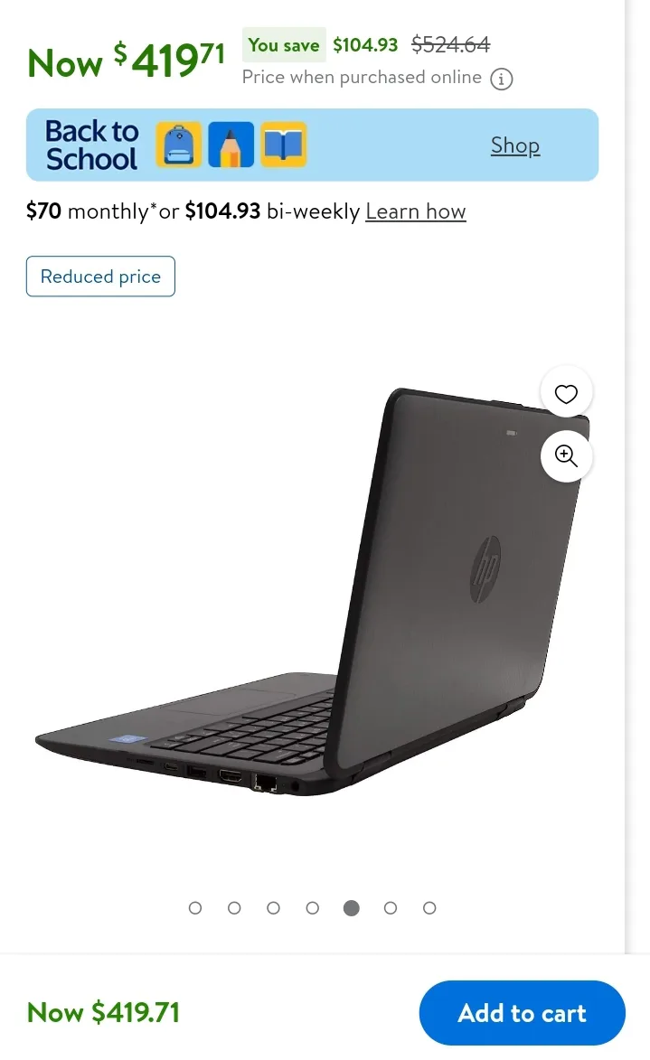 HP ProBook x360 11 G1 11.6" Touchscreen Laptop image indicator(5)