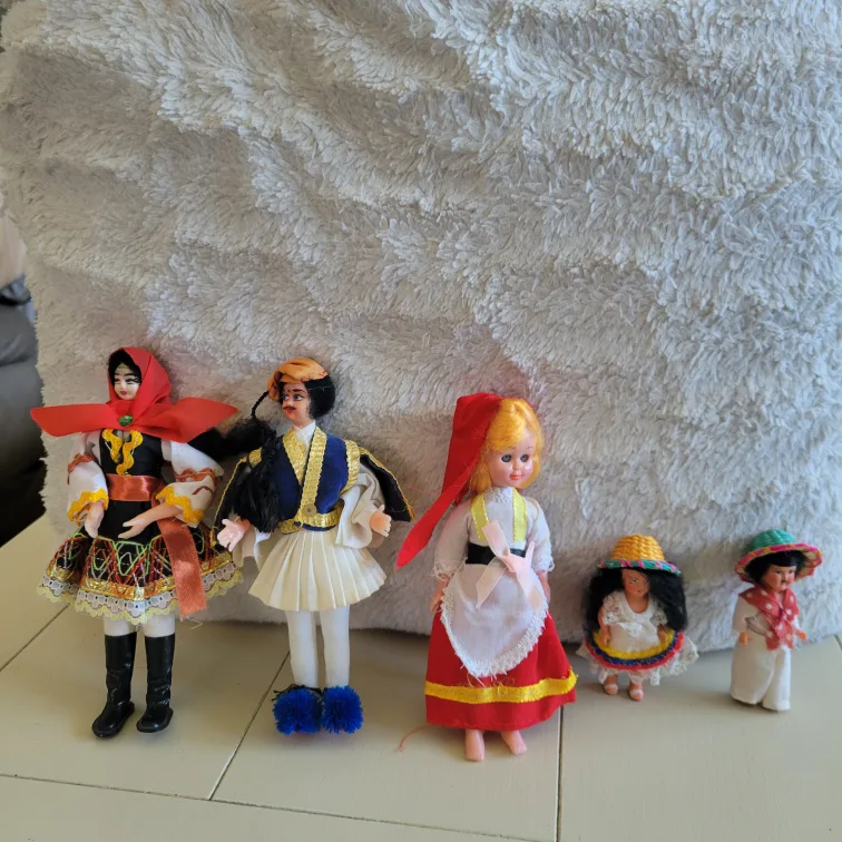 Vintage International Costume Dolls image indicator(8)