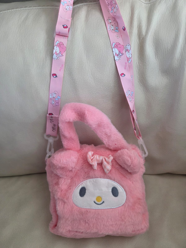 Pink Plush Handbag - photo 2