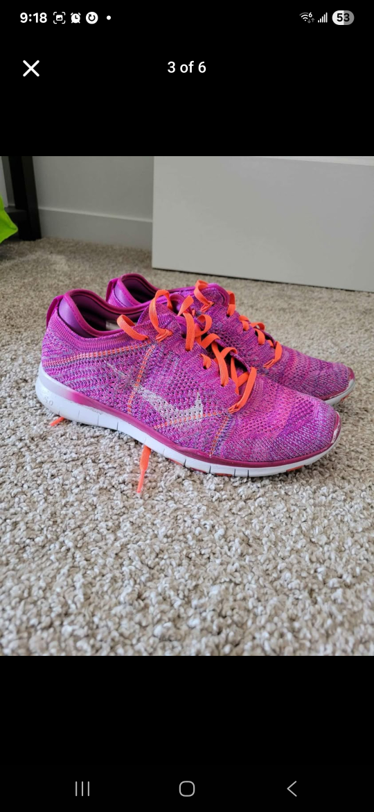 Nike Free TR Flyknit Running Shoes, Size 7.5 - photo 5