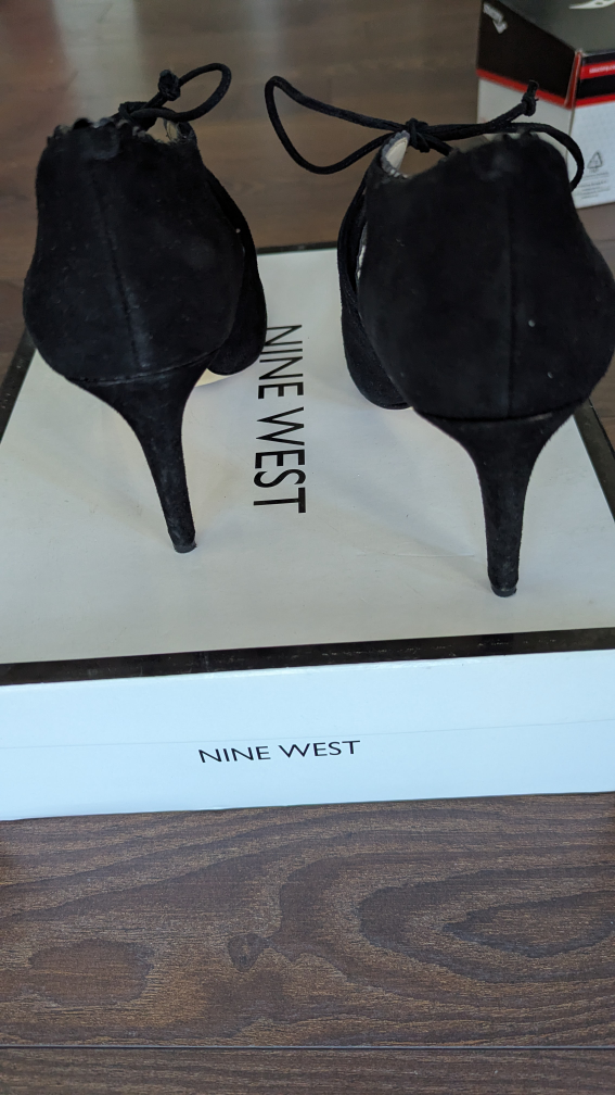Nine West Black Heels, Size 8.5 - photo 3