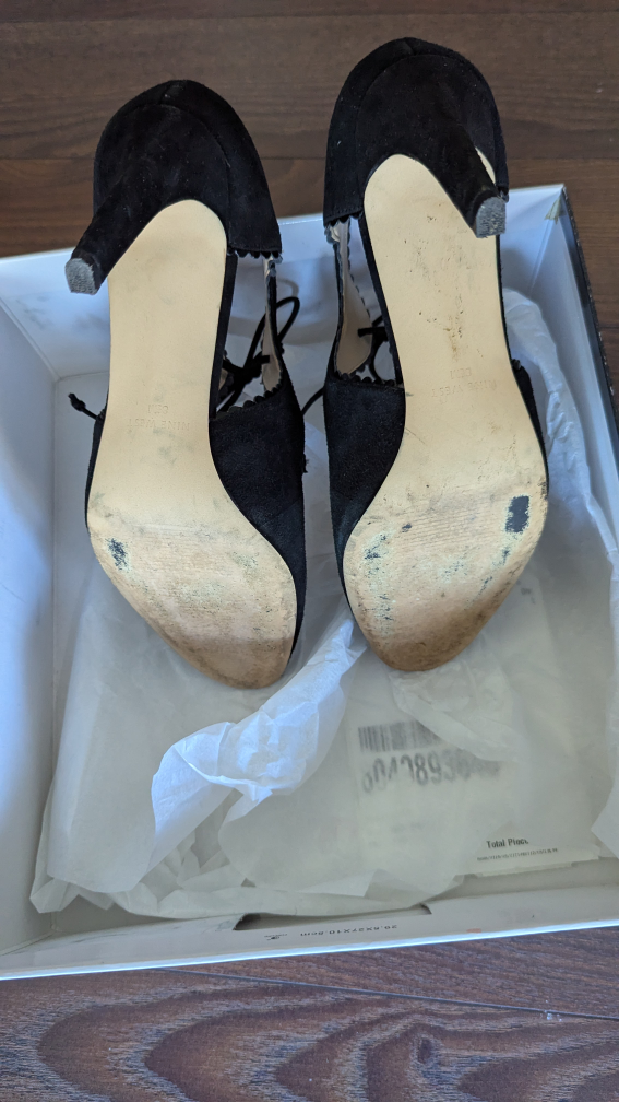 Nine West Black Heels, Size 8.5 - photo 4