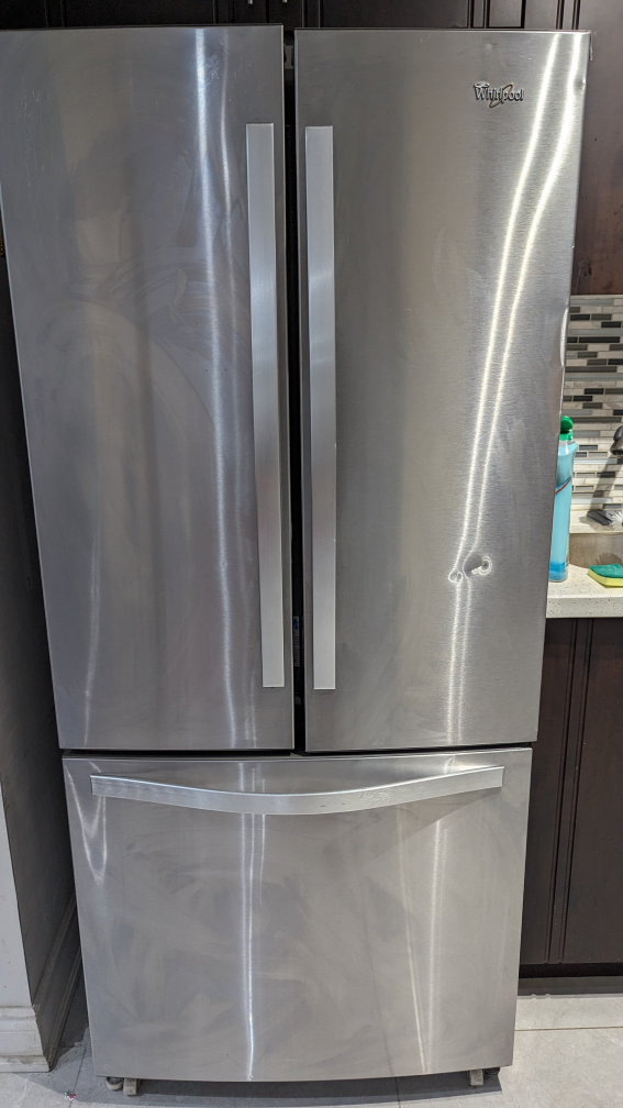 Whirlpool Stainless Steel French Door Fridge