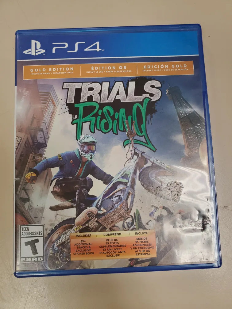 Trials Rising Gold Edition PS4 thumbnail