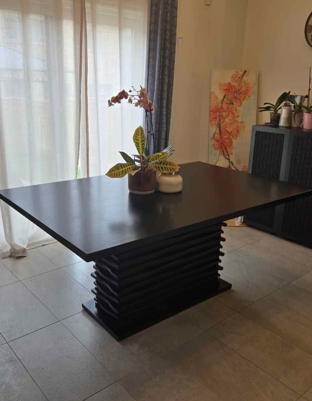 Wade Logan Coad Dining Table - Black