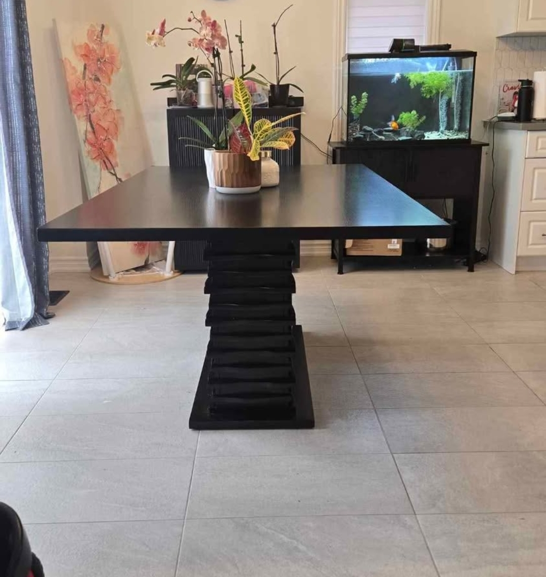 Wade Logan Coad Dining Table - Black - photo 2