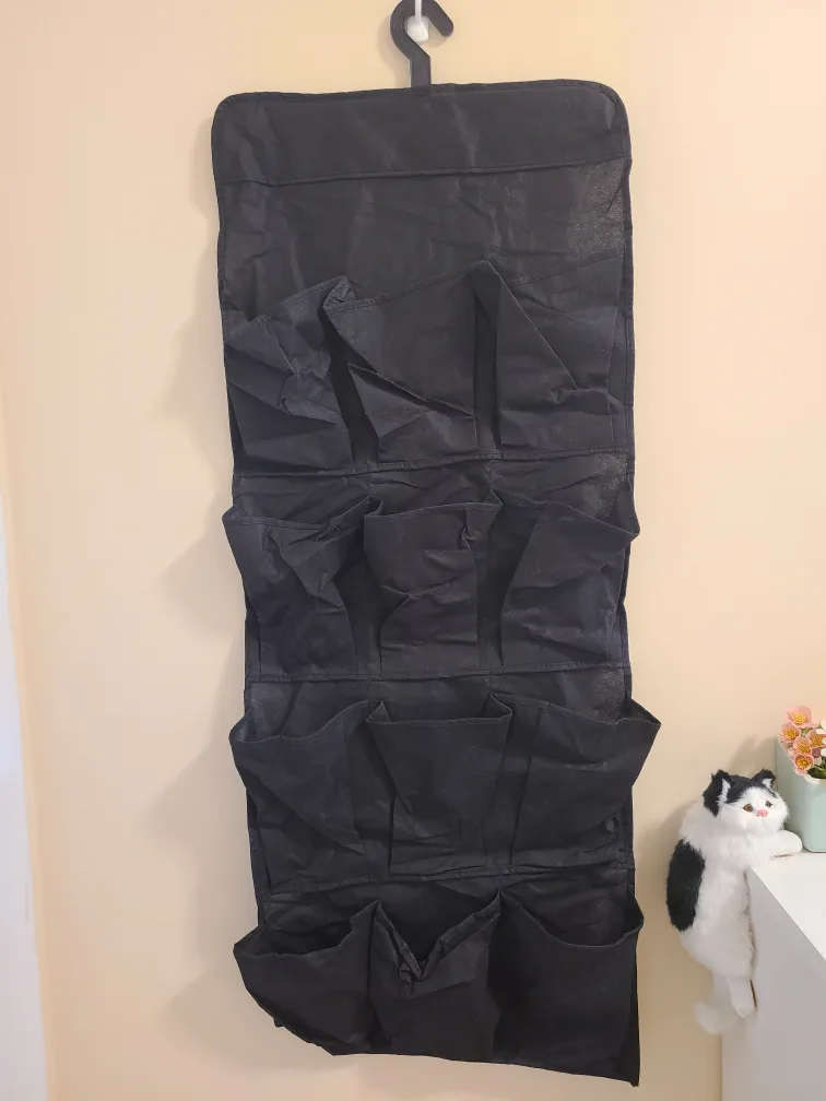 Black Over-the-Door Hanging Organizer image indicator(2)