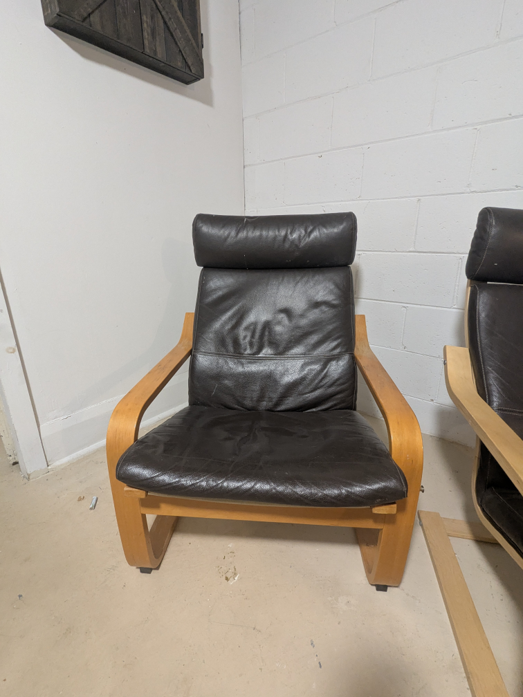 IKEA Poang Chairs (Pair) - photo 2