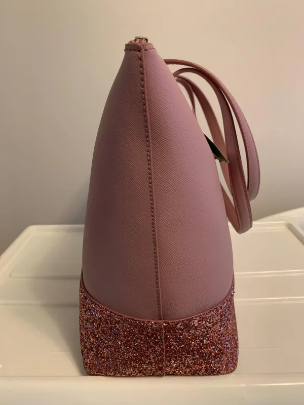 Kate Spade Tote Bag - Pink with Glitter Base image indicator(6)