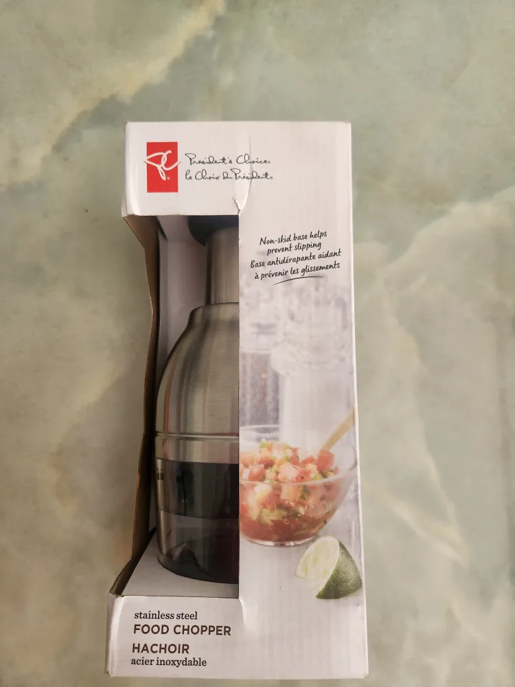 President's Choice Stainless Steel Food Chopper - New image indicator(2)