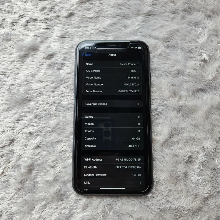 iPhone 11, 64GB Black w/ Case image indicator(5)