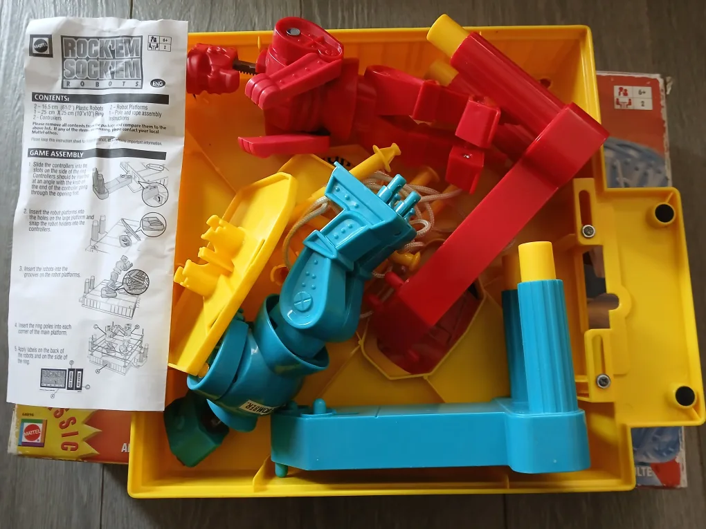 Rock 'Em Sock 'Em Robots Game - Classic Edition. Non-negotiable. image indicator(2)