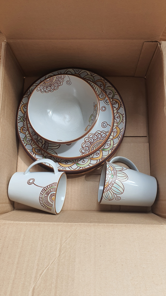 Dinnerware Set - Plates, Bowls, Mugs