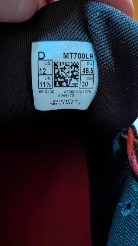 NEW BALANCE Brown Trail Running Shoes MENS 12 EU 46.5 image indicator(6)