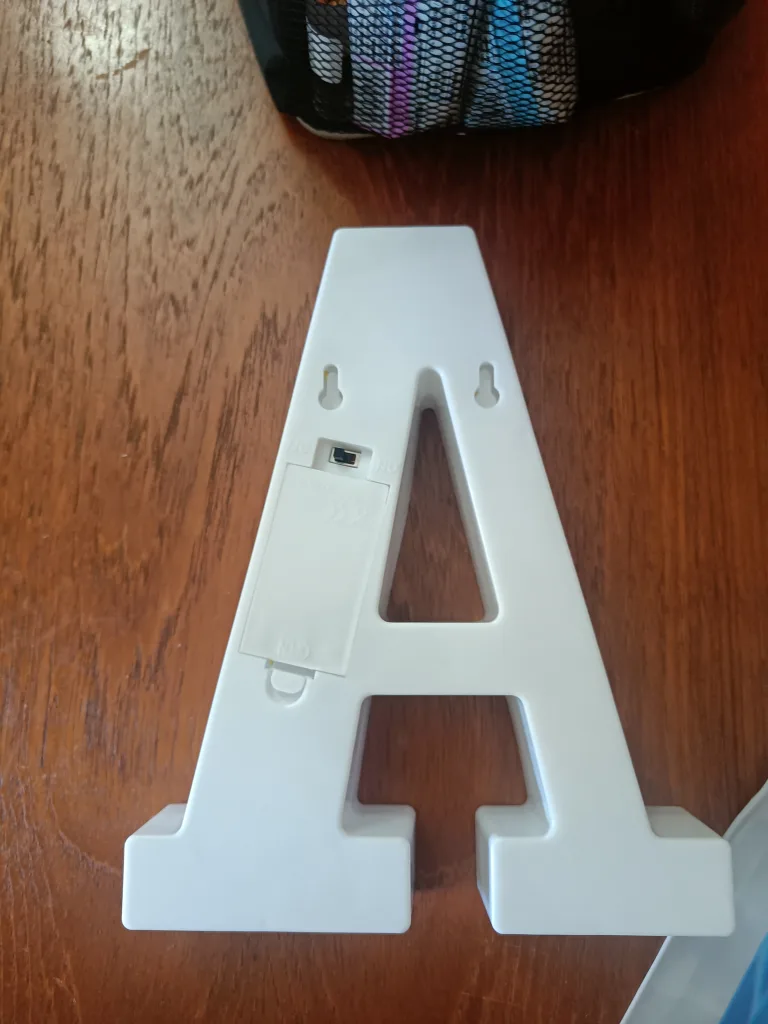 LED Letter A and Number 4 image indicator(4)