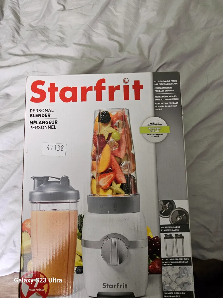 Starfrit Personal Blender - Like New! thumbnail