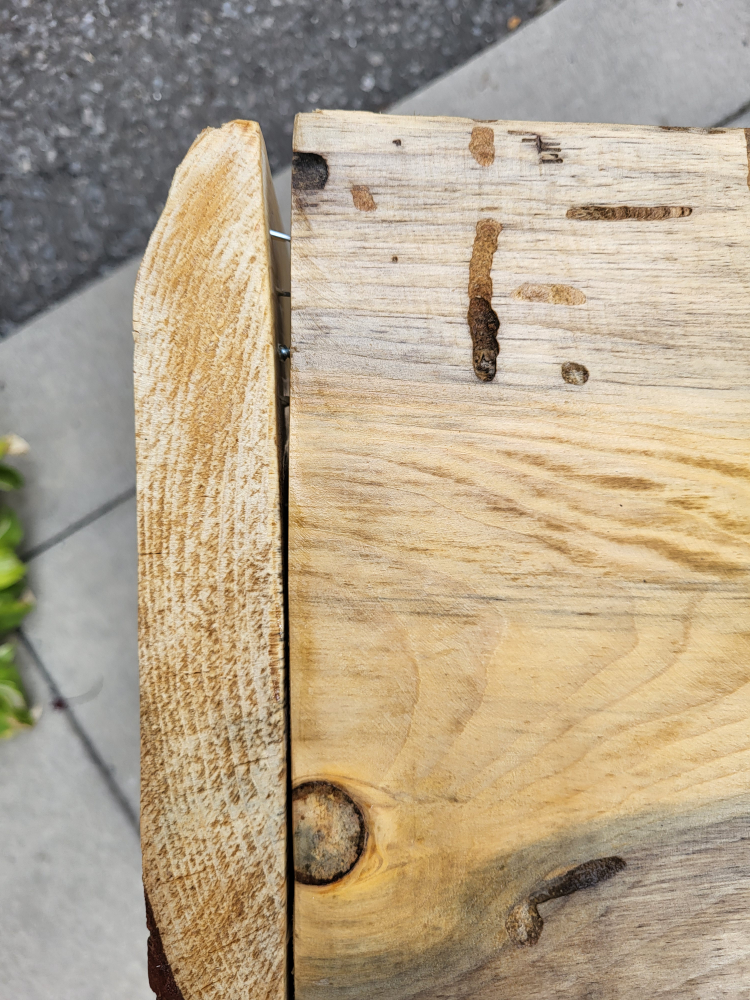 Ugly Terrible Wooden Side Table - photo 5