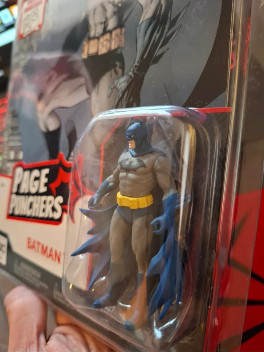 DC Page Punchers Batman Action Figure with Comic Book image indicator(4)