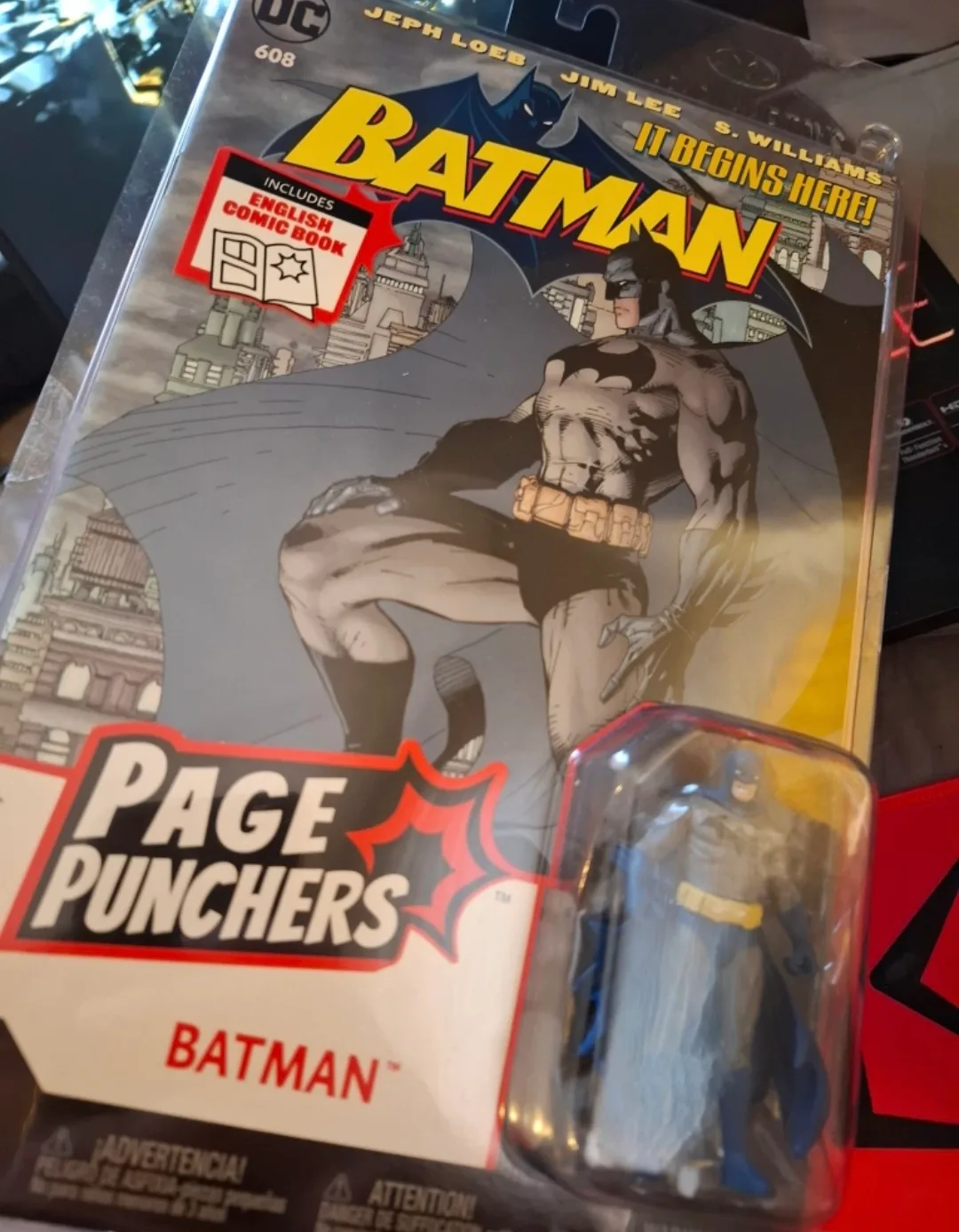 DC Page Punchers Batman Action Figure with Comic Book image indicator(5)