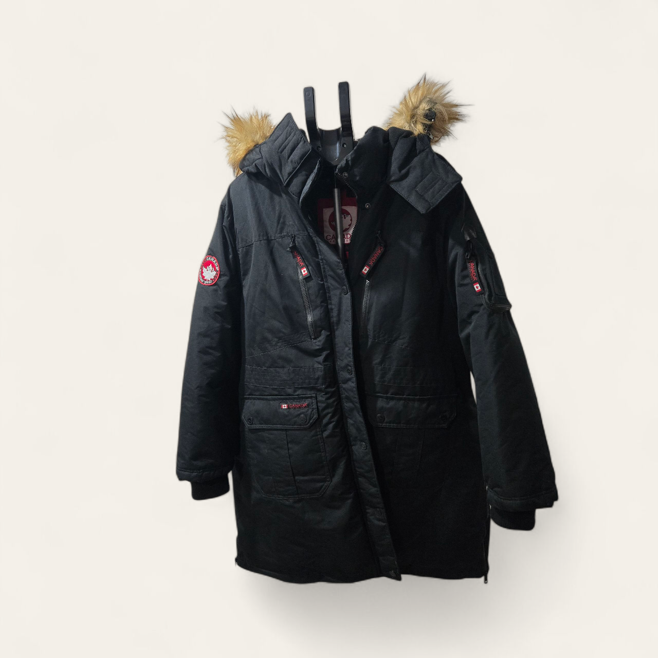 Men's Canada Weathergear Parka Black Size 3X