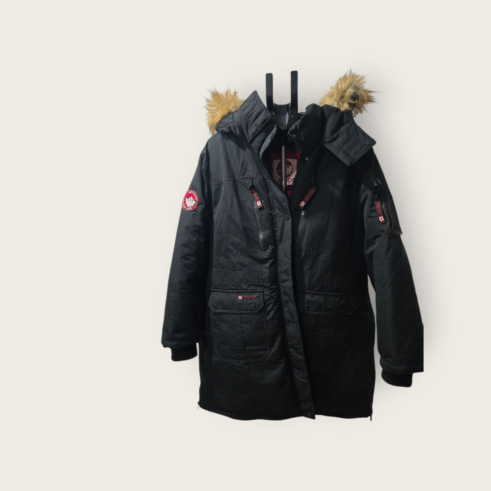 Men's Canada Weathergear Parka Black Size 3X - photo 3