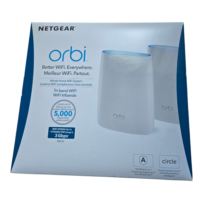 Netgear Orbi RBK50 Whole Home WiFi System - 2pc - photo 2