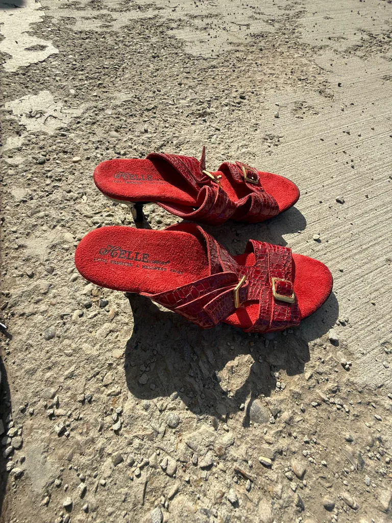 Helle Red Sandals thumbnail