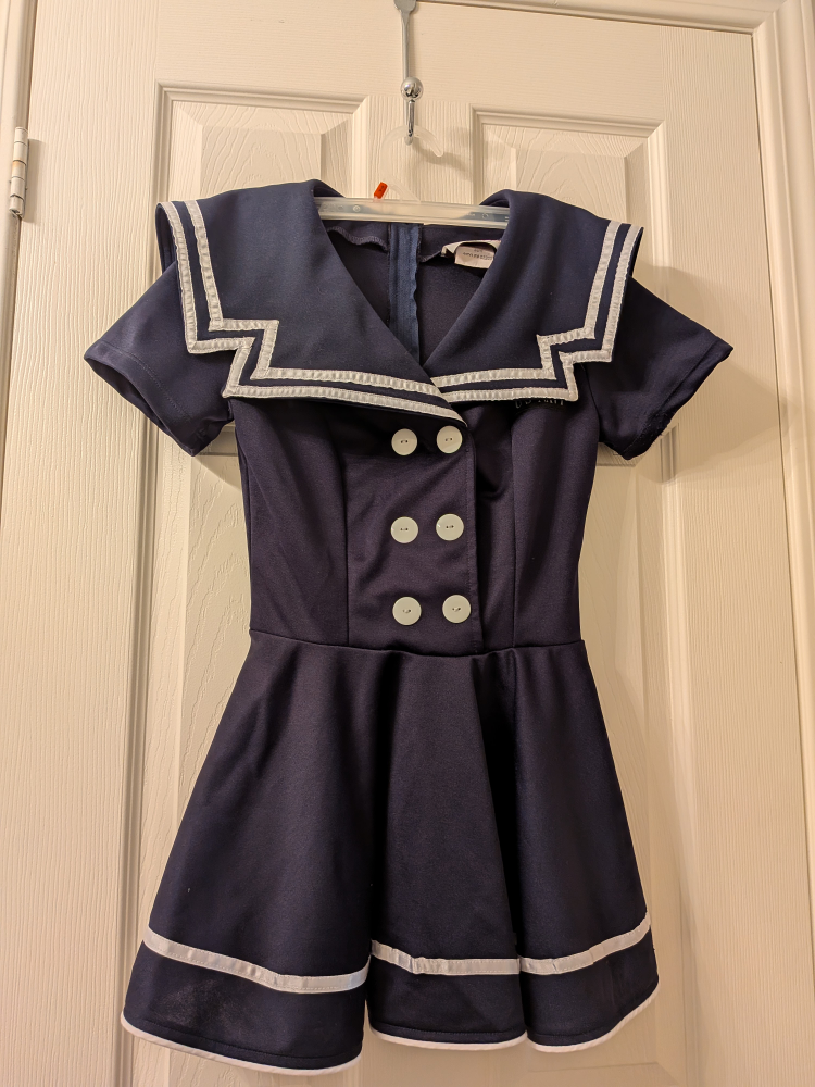 Sailor Dress - Navy Blue (S) - photo 2