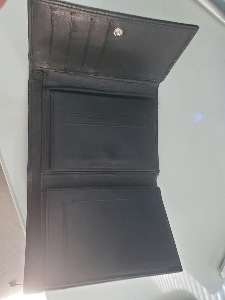 Black Leather Wallet - photo 2