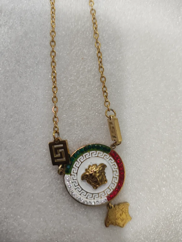 Versace Gold Necklace (Sales) image indicator(6)