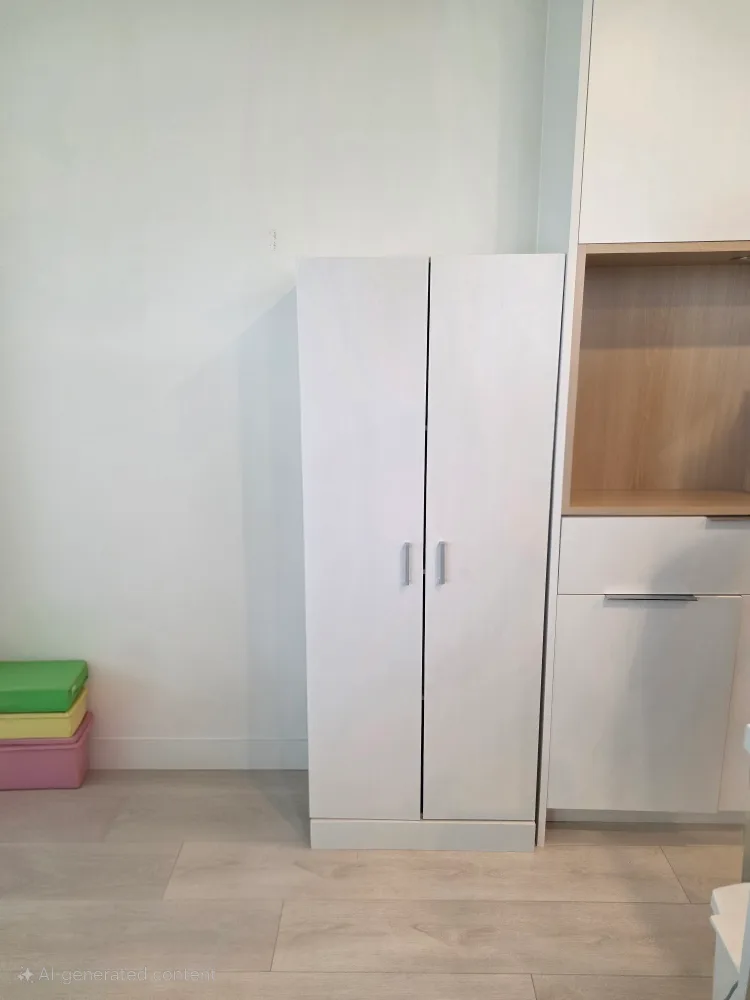 Sauder White Bookcase Storage Cabinet - New in Box! image indicator(3)