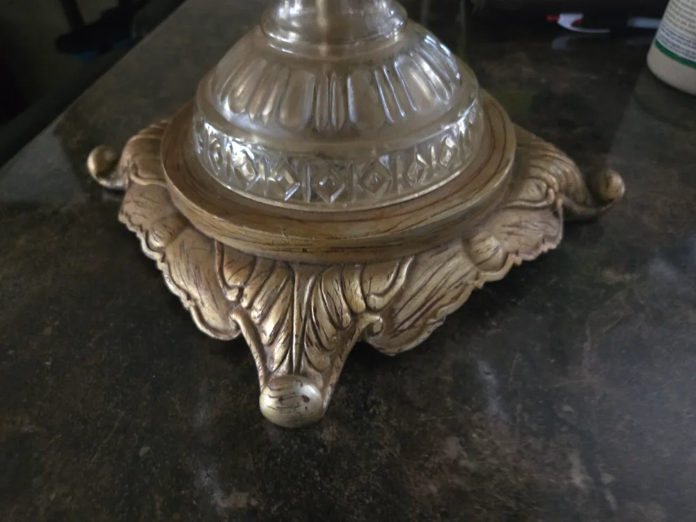 Gold Decorative Bowl with Lid image indicator(3)