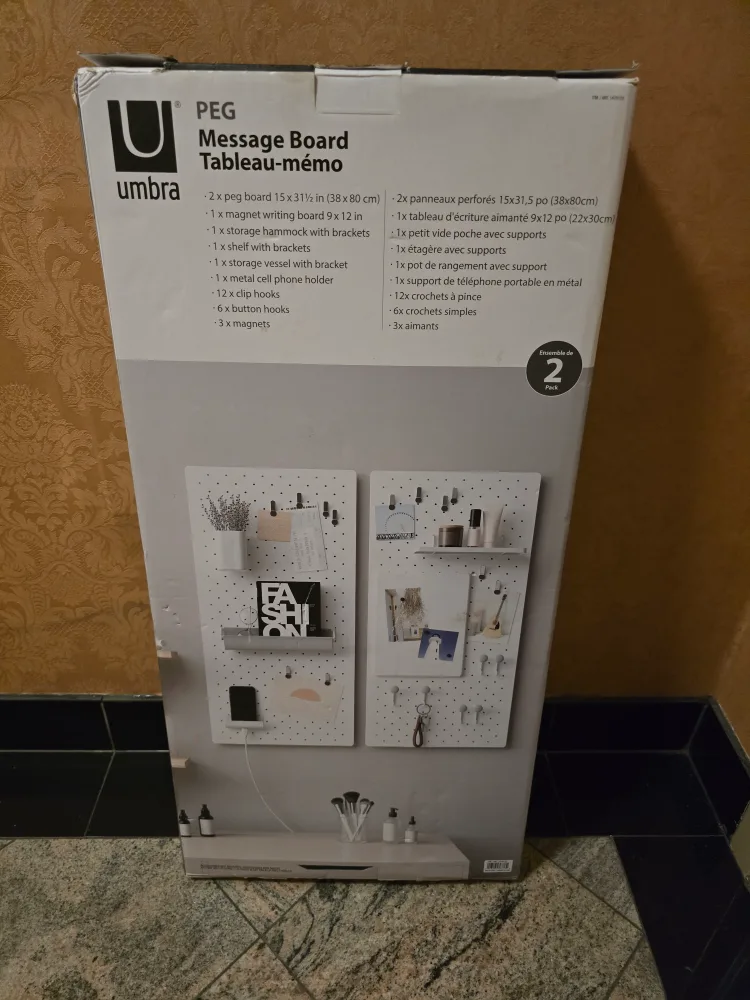 Umbra PEG Message Board - New in Box! thumbnail