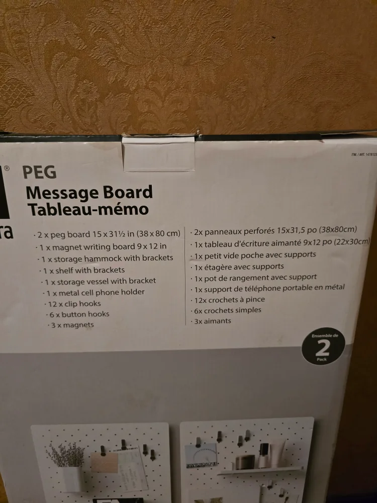 Umbra PEG Message Board - New in Box! image indicator(4)