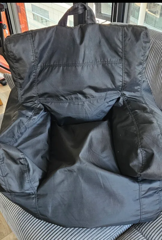 Black Beanbag Chair image indicator(2)