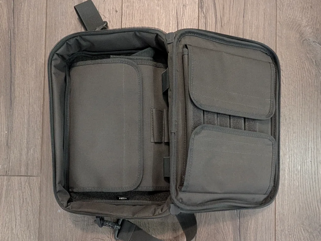 EUC - VISM Discreet Pistol Case Range Urban Grey Soft Case Bag image indicator(4)