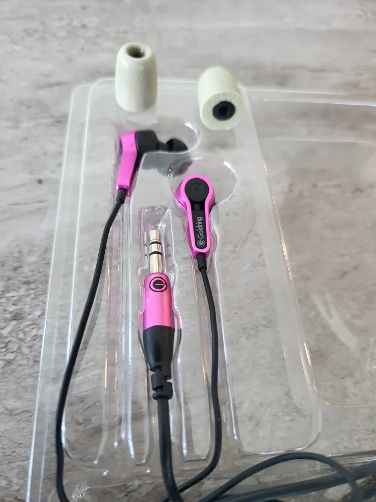 Goldring Pink In-Ear Headphones image indicator(2)