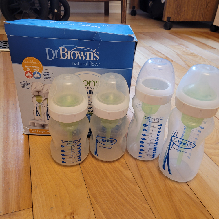 Dr. Brown's Natural Flow Options+ Anti-Colic Baby Bottles - photo 2