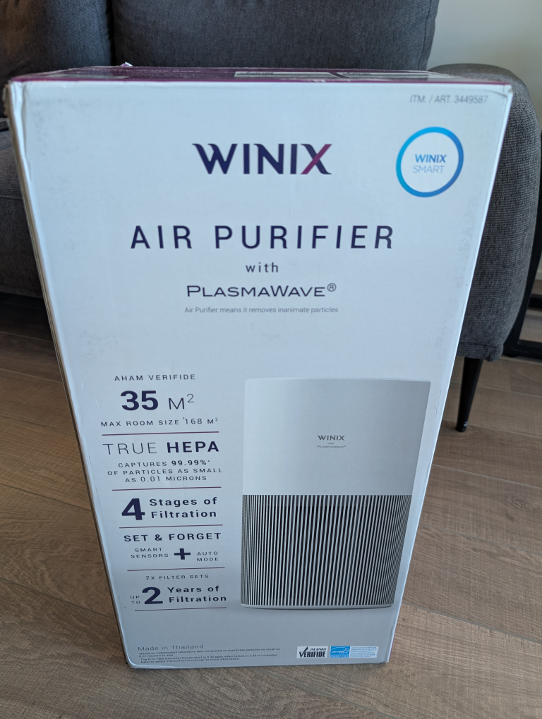 Winix Smart HEPA Air Purifier-Unopened-C610