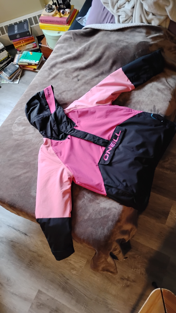 O'Neill Pink & Black Jacket