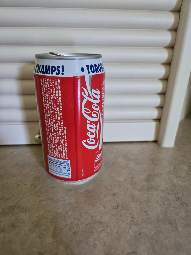 Coca-Cola 1992 Blue Jays World Series Can - photo 3
