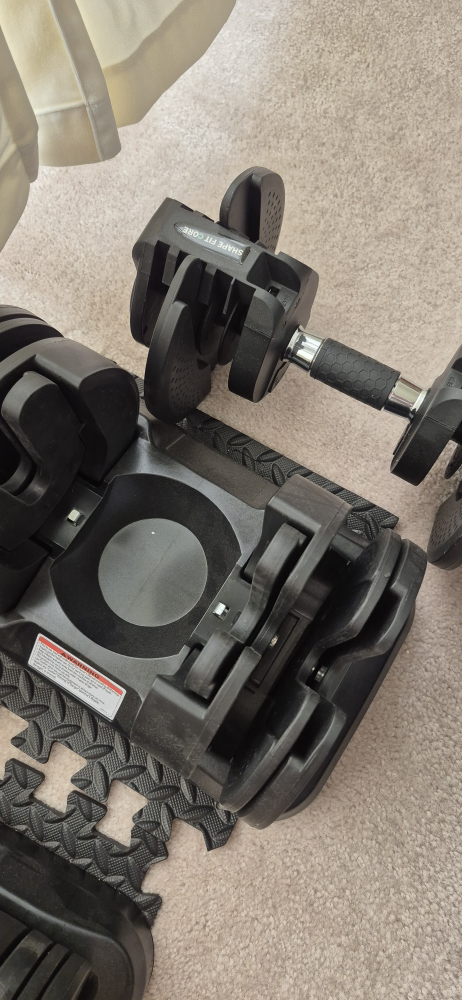 Shape Fit Core Adjustable Dumbbell set - photo 4