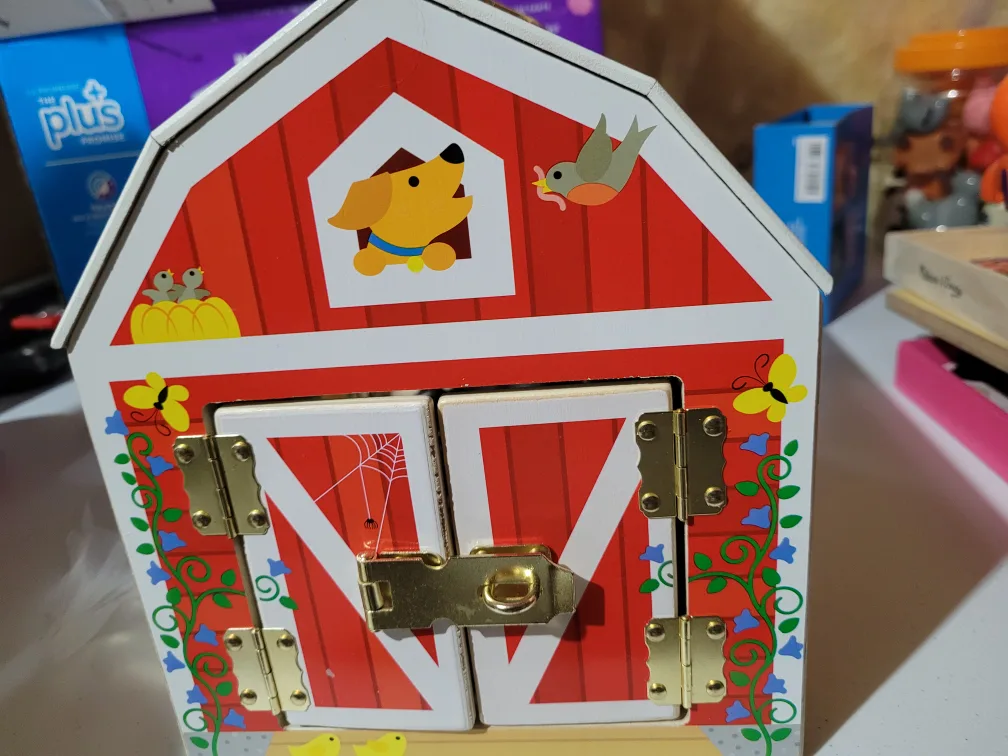 Melissa & Doug Wooden Latches Barn thumbnail